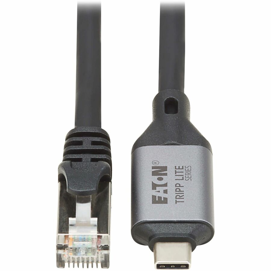 Eaton Tripp Lite Series USB-C to Gigabit Ethernet Cable U436-01M – 3.3 ft., Plug-and-Play USB 3.2 Gen 1 Network Adapter