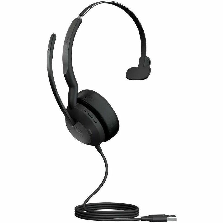 Jabra Evolve2 50 Headset with Active Noise Cancellation and Bluetooth 5.2