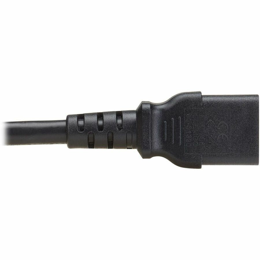 Eaton Tripp Lite Series PDU Power Cord, C13 to P-Lock C14 – 3 ft. (0.9 m), 10A, 250V, Black