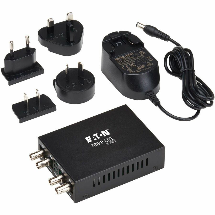 Eaton Corporation Tripp Lite N784-MDC-4STST Fiber Optic Mode Converter for Data Center Networking