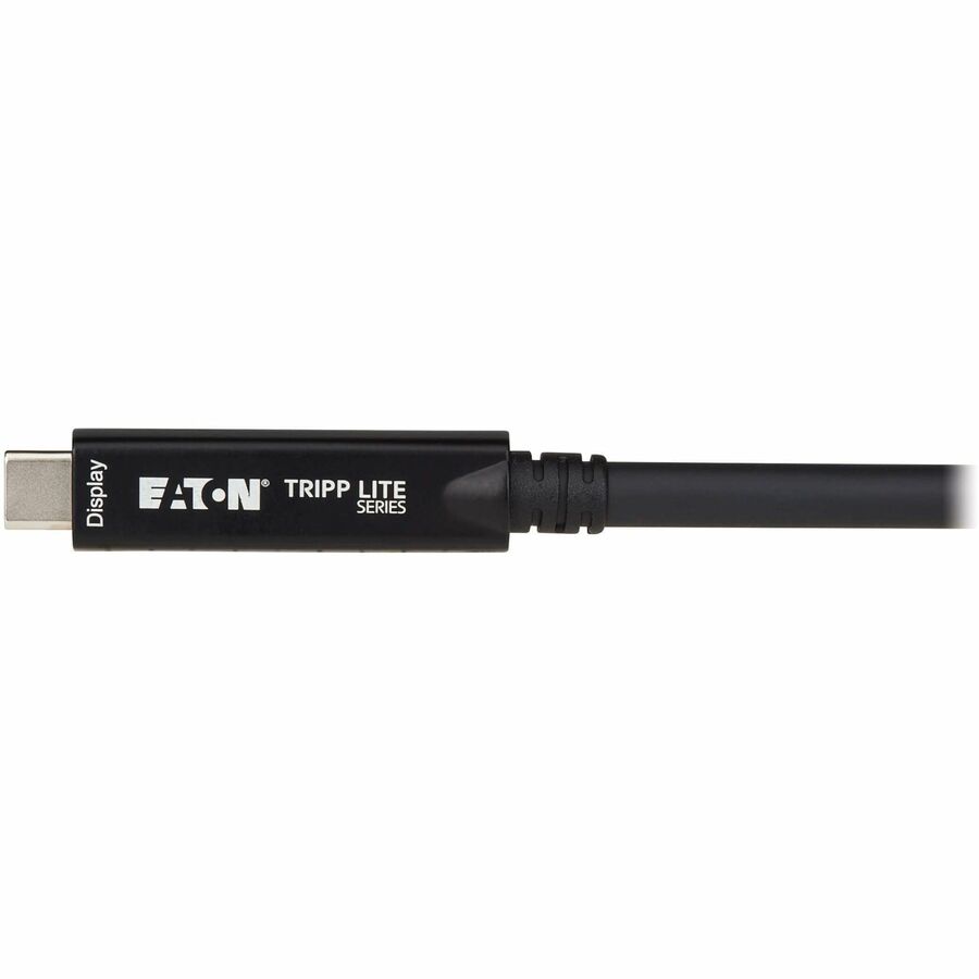 Eaton Tripp Lite Series U420F-15M USB-C to USB-C Fiber Optic Cable – 15 ft. 8K/4K Video & 10 Gbps Data Transfer