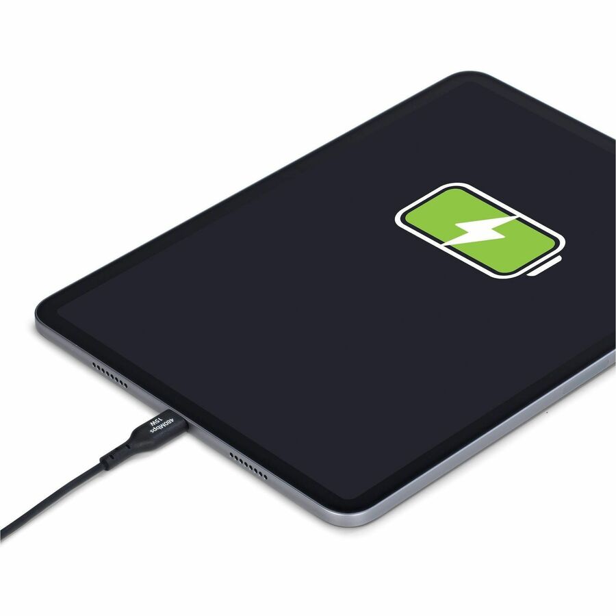StarTech.com 6-inch USB-A to USB-C Charging and Data Transfer Cable, 3A Fast Charging, USB 2.0, TPE Jacket - Black