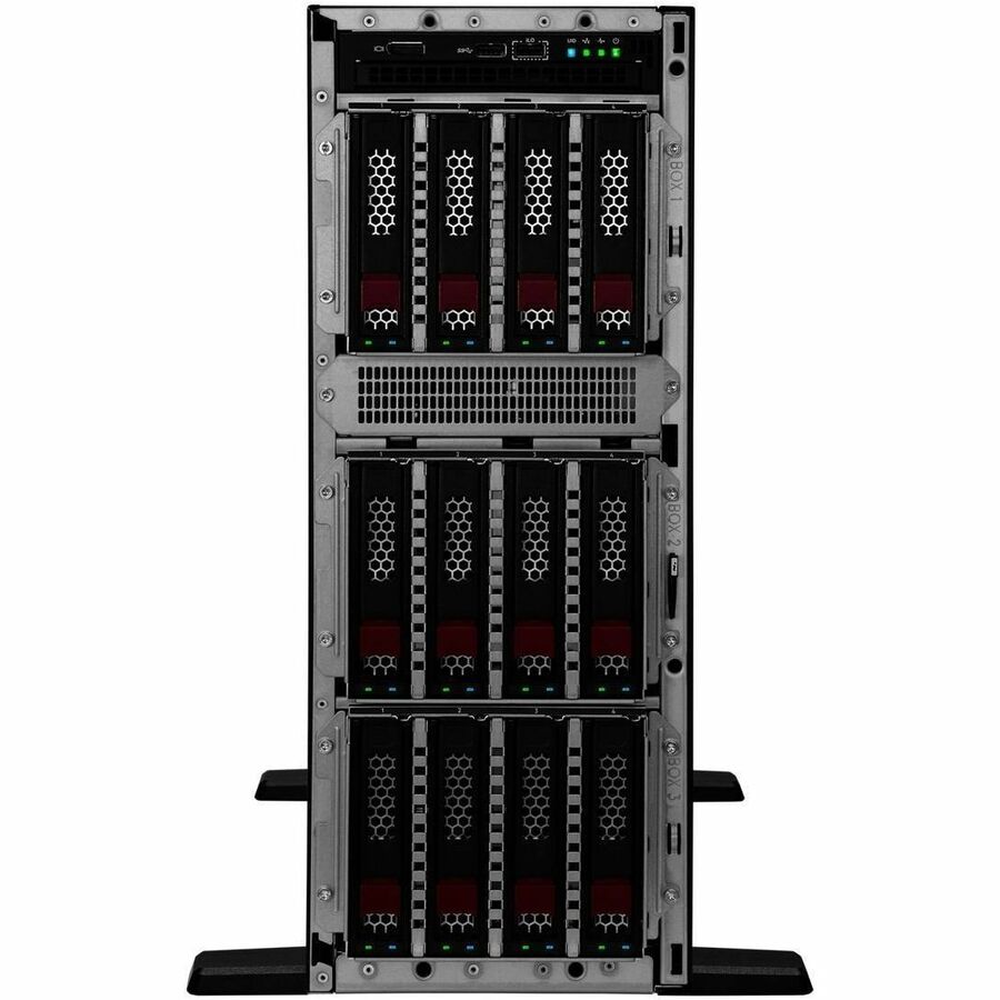 Hewlett Packard Enterprise HPE ProLiant ML350 G11 4U Tower Server with Intel Xeon Silver 4510, 32GB RAM, 8TB HDD