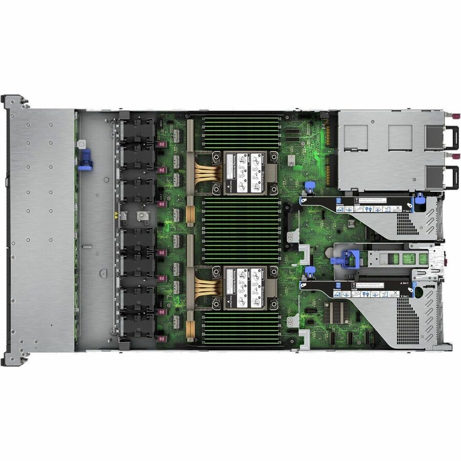 Hewlett Packard Enterprise HPE ProLiant DL360 Gen11 1U Rack Server with Intel Xeon Gold 5416S, 64 GB RAM, and 960 GB SSD