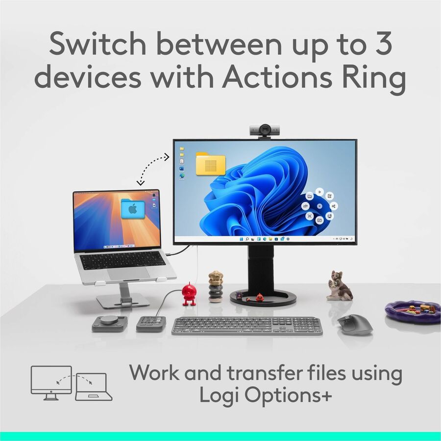 Logitech MX Master 4 Wireless Mouse with Haptic Feedback and Ultra-Fast Scrolling