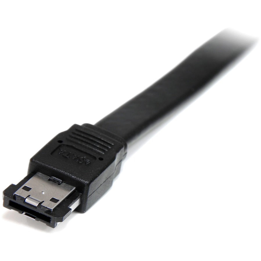 StarTech.com 3 ft Shielded External eSATA Cable ESATA3 for Fast Data Transfer