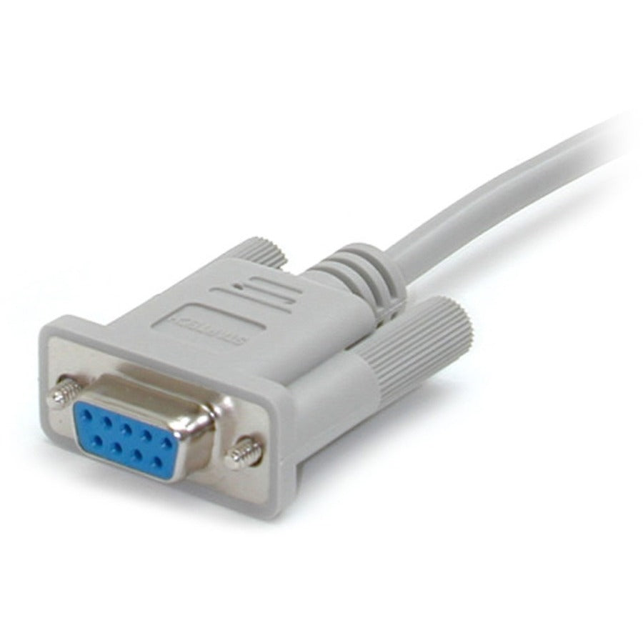 StarTech.com 15ft Straight Through DB9 Serial Cable – Mouse Extension Cable, Gray (Part MXT106)