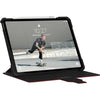Urban Armor Gear Metropolis Rugged Carrying Case (Folio) Apple iPad Pro (5th Generation) Tablet - Magma