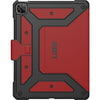 Urban Armor Gear Metropolis Rugged Carrying Case (Folio) Apple iPad Pro (5th Generation) Tablet - Magma