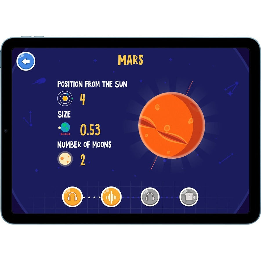 Apple iPad Air (5th Generation) Tablet - 10.9" - Octa-core) - 8 GB RAM - 256 GB Storage - iPadOS 15 - Blue