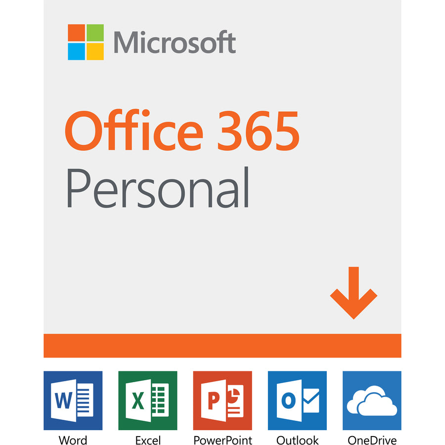 Microsoft 365 Personal - Subscription License - 1 PC/Mac, 1 Person - 12 Month