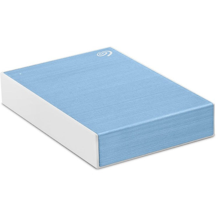 Seagate One Touch STKC5000402 5 TB Portable Hard Drive - 2.5" External - Light Blue