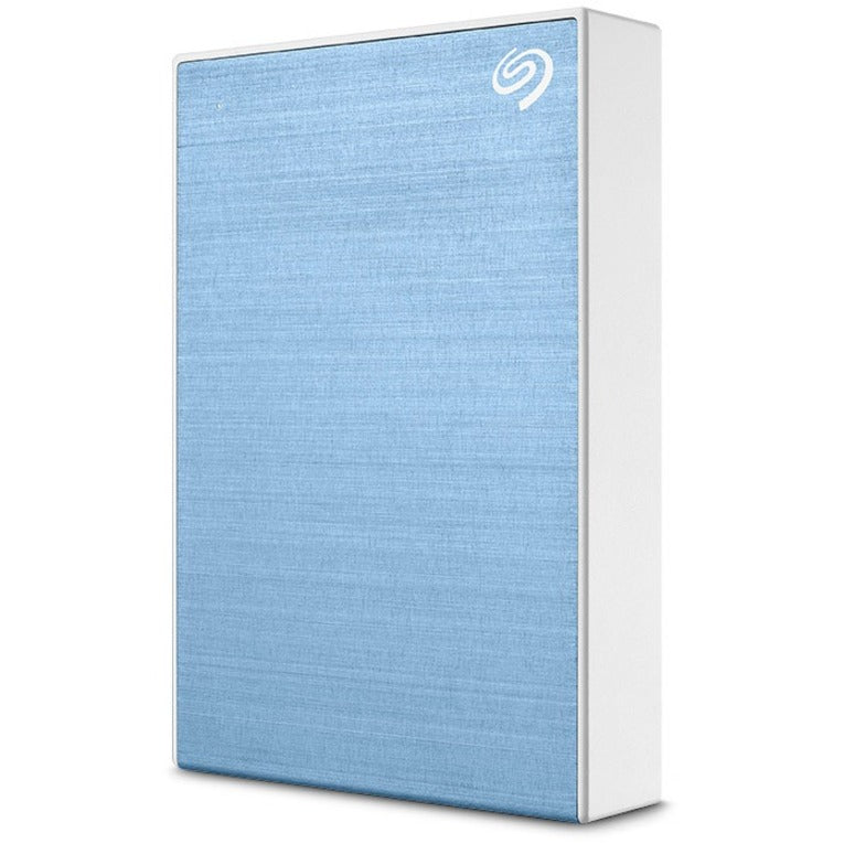 Seagate One Touch STKC5000402 5 TB Portable Hard Drive - 2.5" External - Light Blue