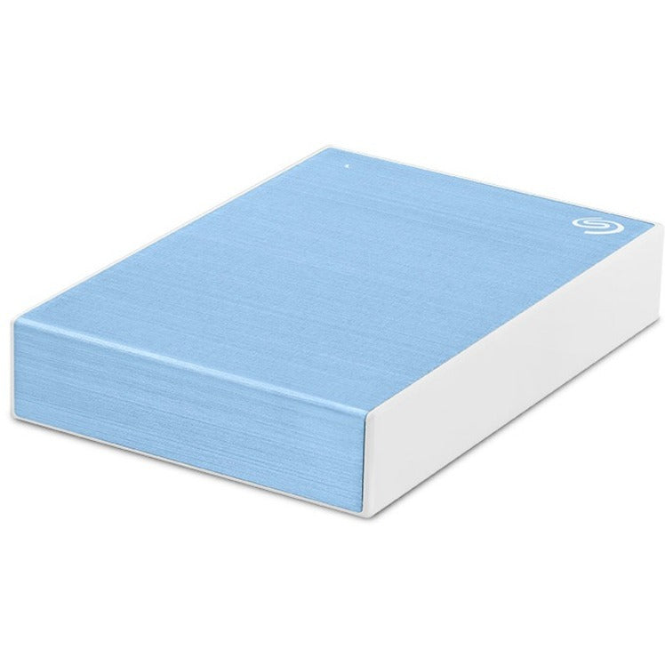 Seagate One Touch STKC5000402 5 TB Portable Hard Drive - 2.5" External - Light Blue