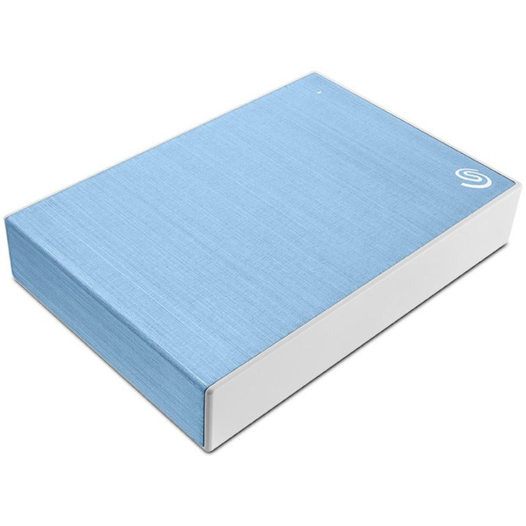 Seagate One Touch STKC5000402 5 TB Portable Hard Drive - 2.5" External - Light Blue