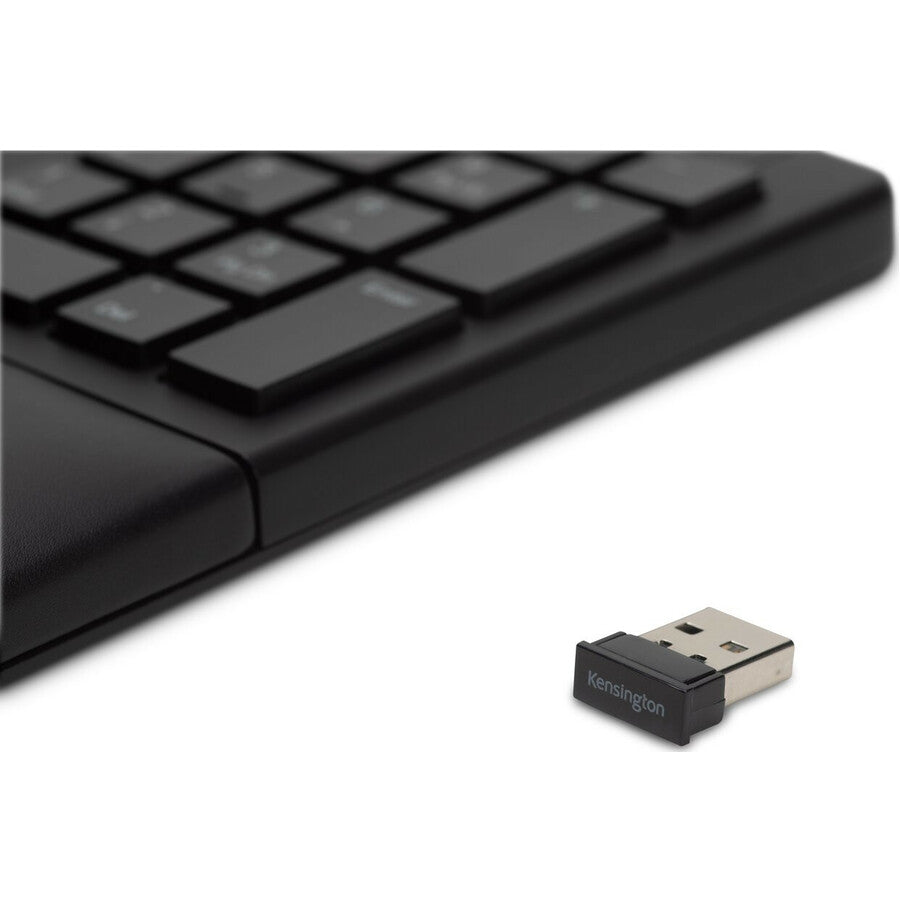 Kensington Pro Fit Ergo Wireless Keyboard and Mouse-Black