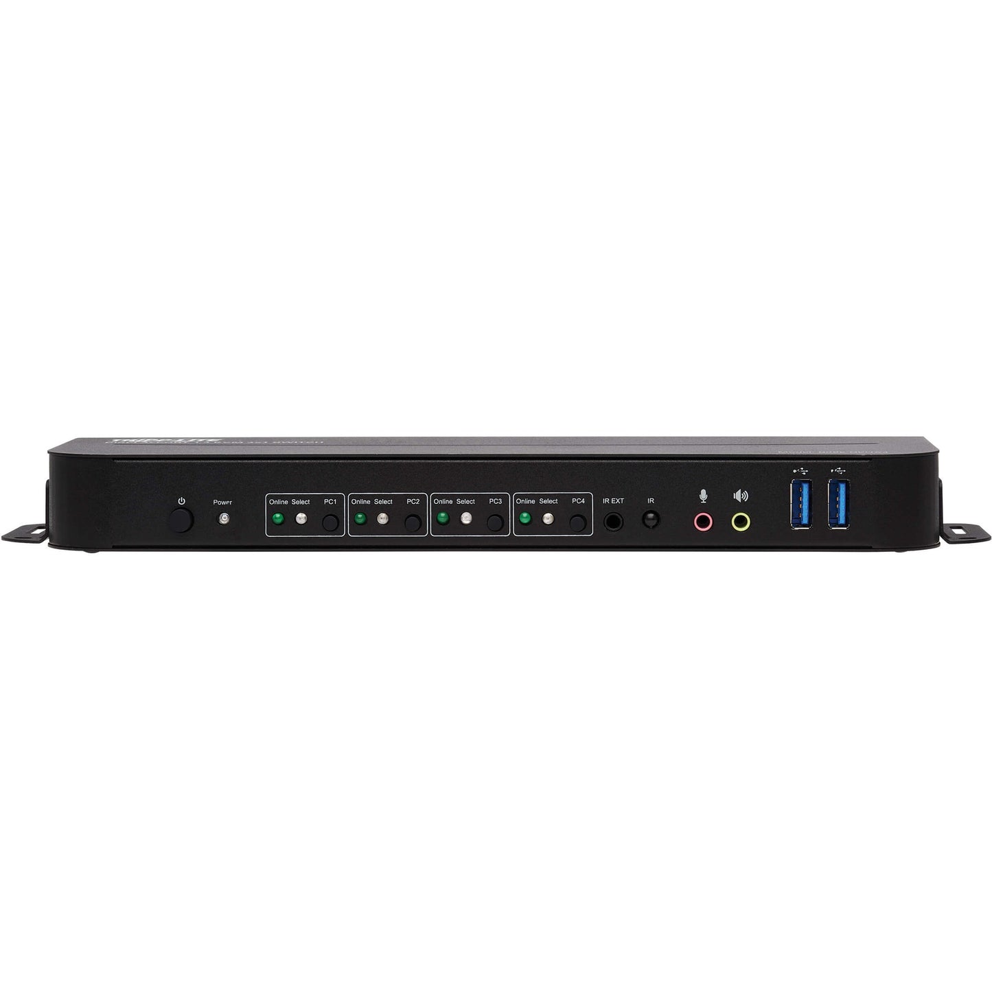 Tripp Lite DisplayPort USB KVM Switch 4-Port 4K 60Hz HDR DP 1.4 USB Sharing