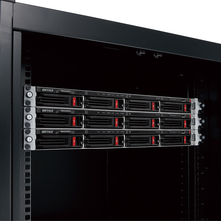 Buffalo TeraStation 3420RN Rackmount 32TB NAS Hard Drives Included (4 x 8TB, 4 Bay)