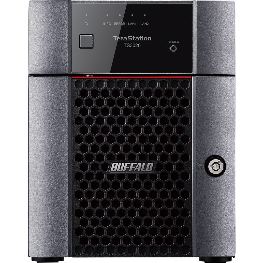 Buffalo TeraStation 3420DN Desktop 4TB NAS Hard Drives Included (2 x 2TB, 4 Bay)