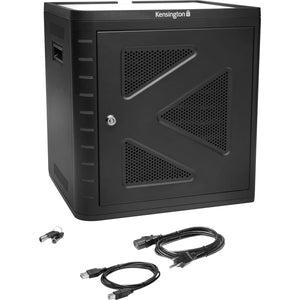 Kensington Charge & Sync Cabinet, Universal Tablet - Black
