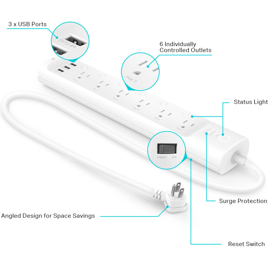 TP-Link Kasa Smart Wi-Fi Power Strip