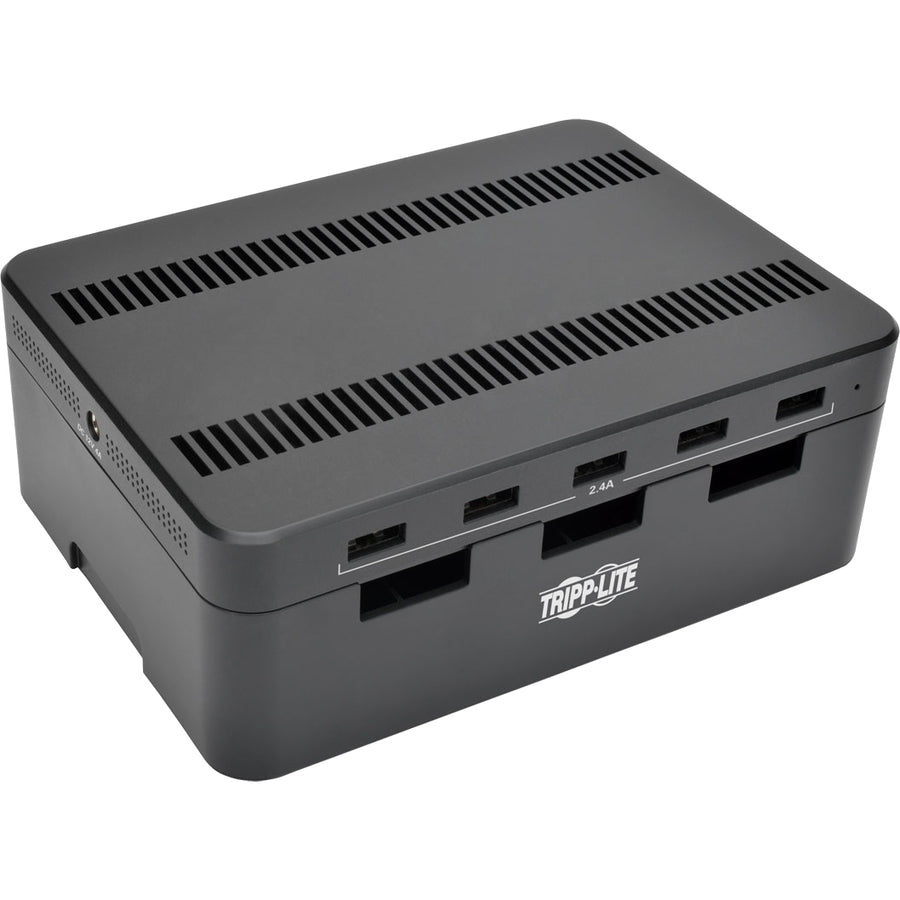 Tripp Lite 5-Port USB Fast Charging Station Hub/ Device Organizer 12V4A 48W