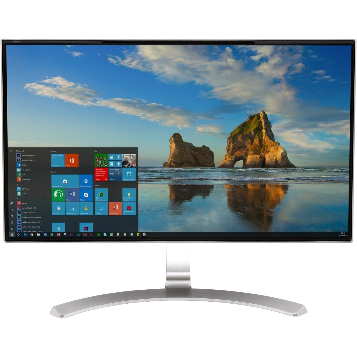 Kensington MagPro 27.0" (16:9) Monitor Privacy Screen Filter with Magnetic Strip Black