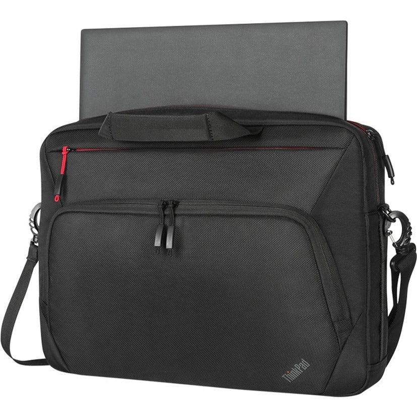 Lenovo Essential Plus Carrying Case Rugged (Briefcase) for 15.6" Notebook - Black