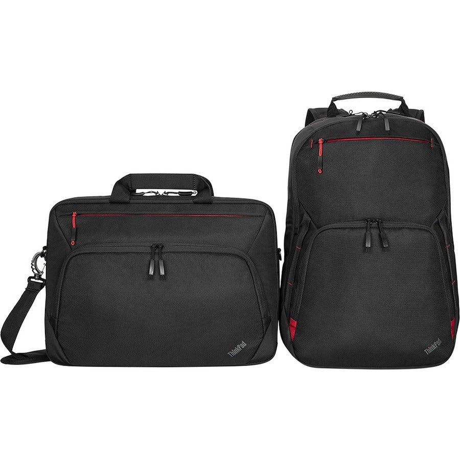 Lenovo Essential Plus Carrying Case Rugged (Briefcase) for 15.6" Notebook - Black