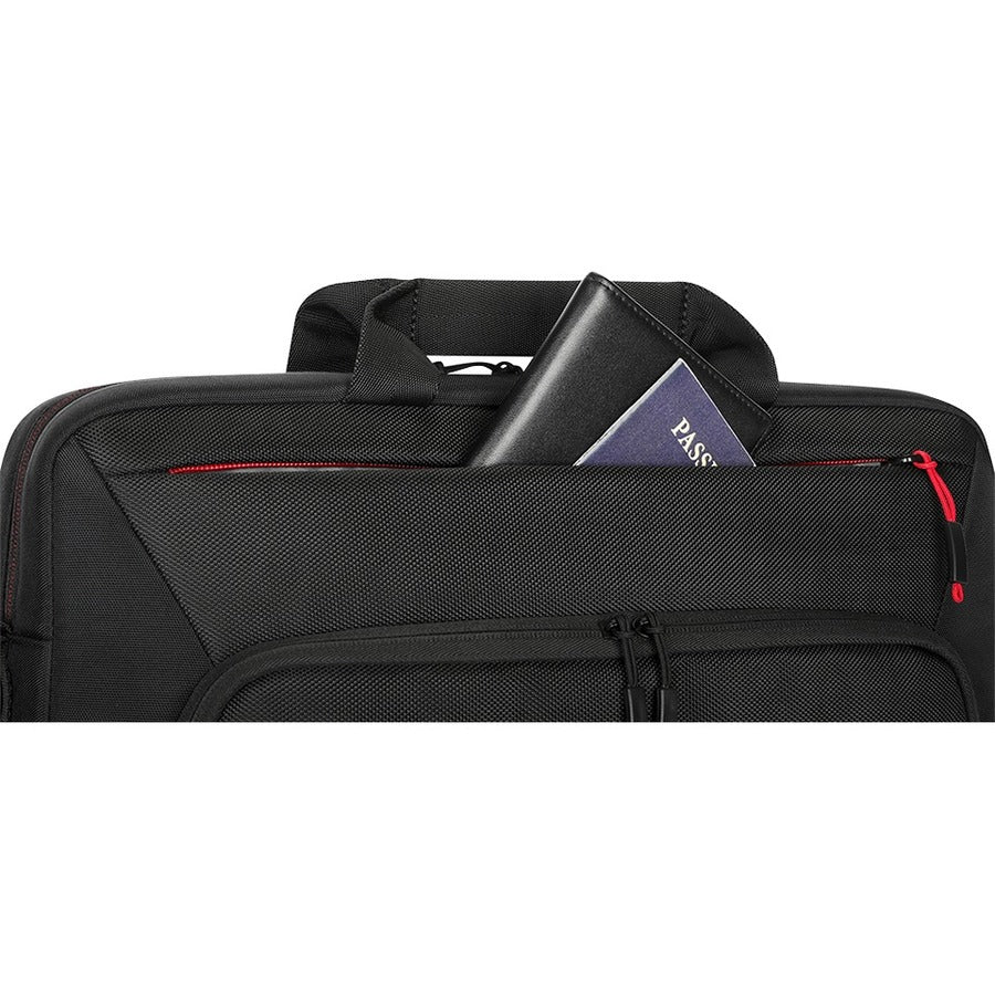 Lenovo Essential Plus Carrying Case Rugged (Briefcase) for 15.6" Notebook - Black