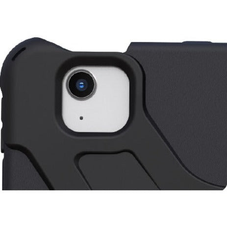 This case comes complete with a rotating kickstand and hand/shoulder neoprene strap.