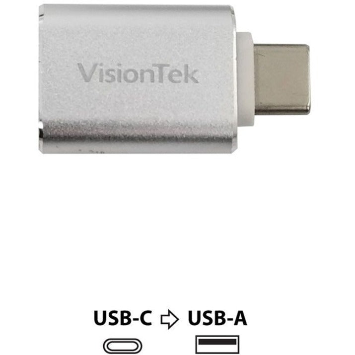 VisionTek USB-C to USB-A (M/F) Adapter