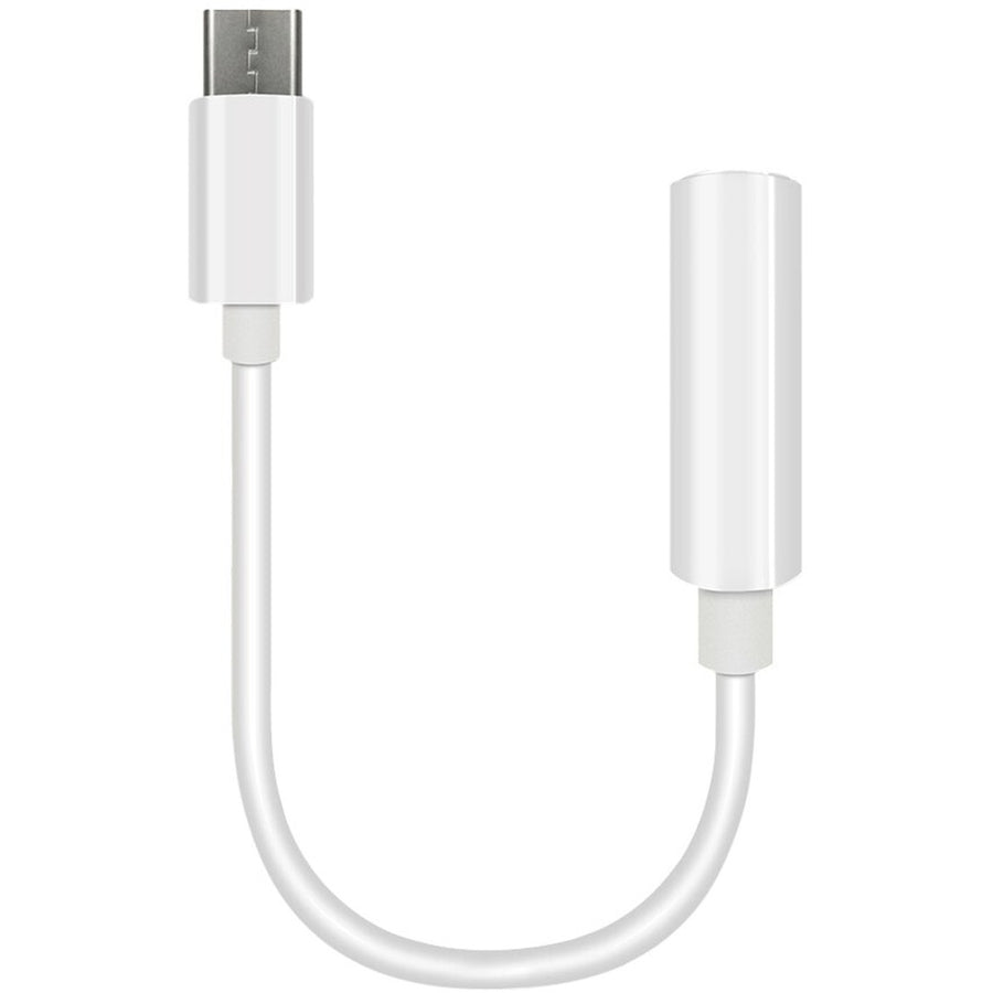 4XEM USB-C Male TO 3.5MM Female Adapter White