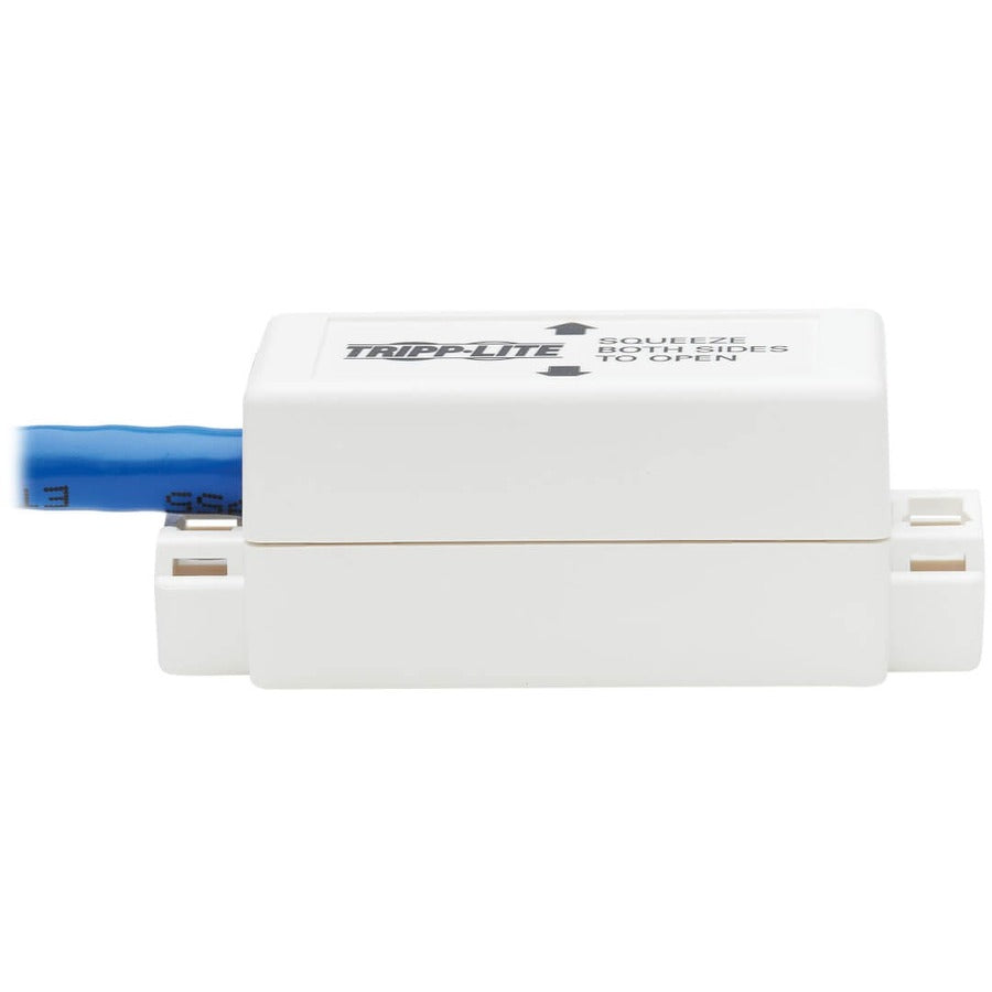 Tripp Lite Cat6 Junction Box Cable Assembly, 18 in., Blue