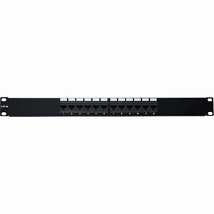 4XEM 12 Port CAT5E Rackmount Patch Panel