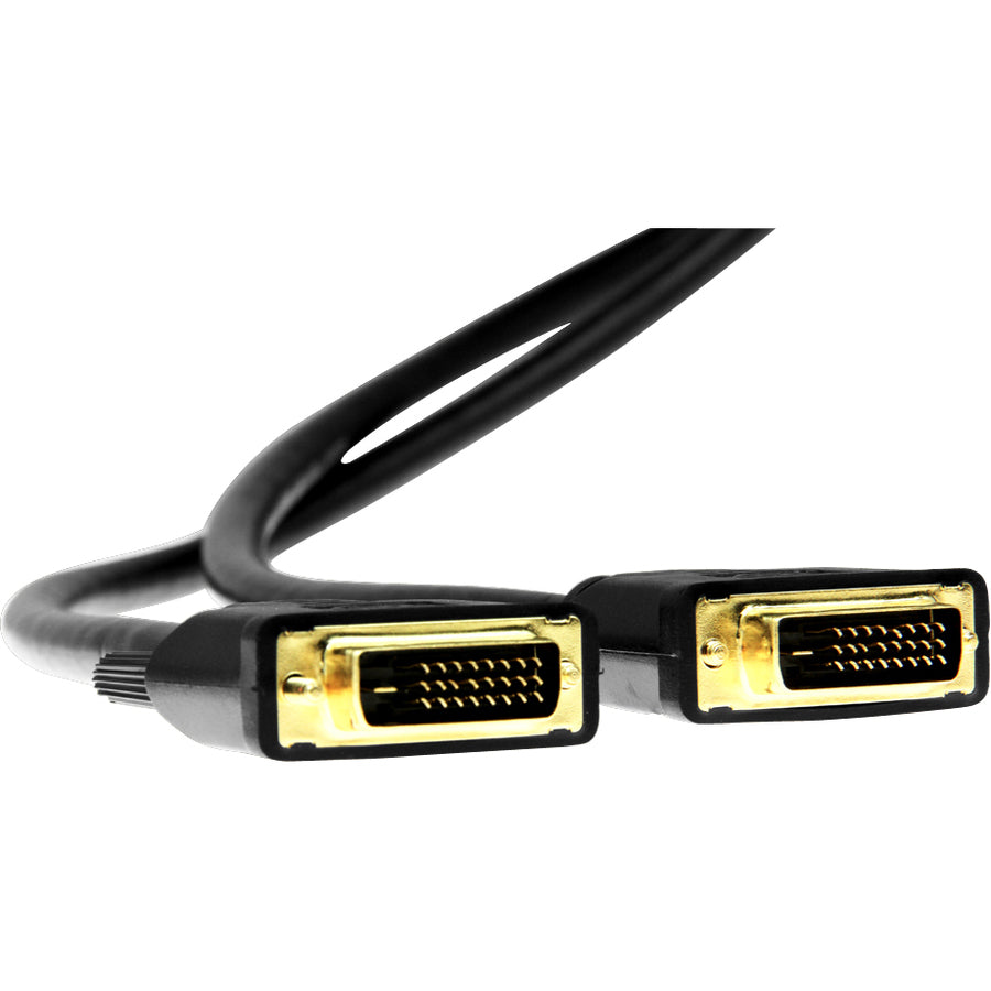 Rocstor DVI-D Dual Link Display Cable (m/m) Black