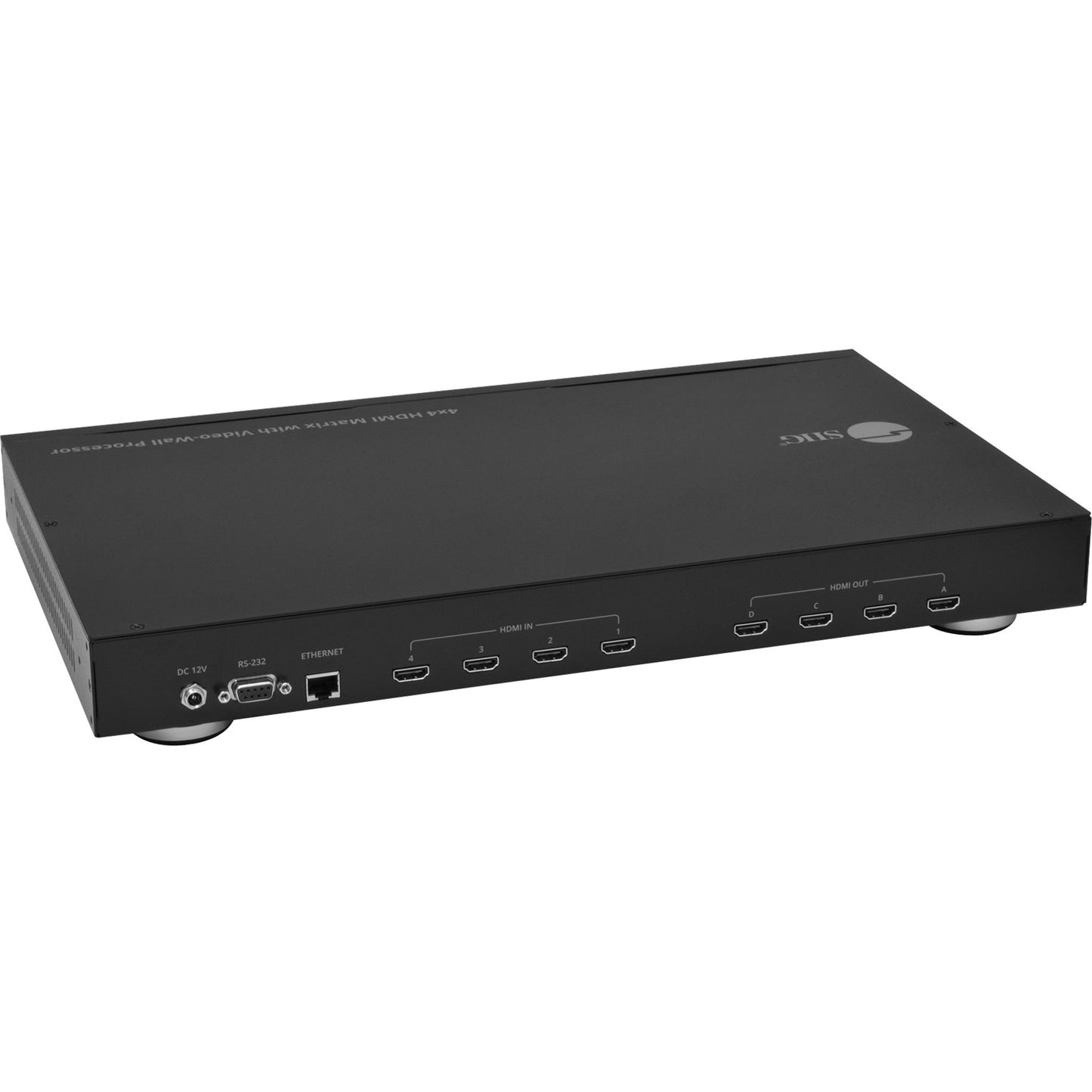 SIIG 4x4 HDMI Matrix & VideoWall Processor with RS232