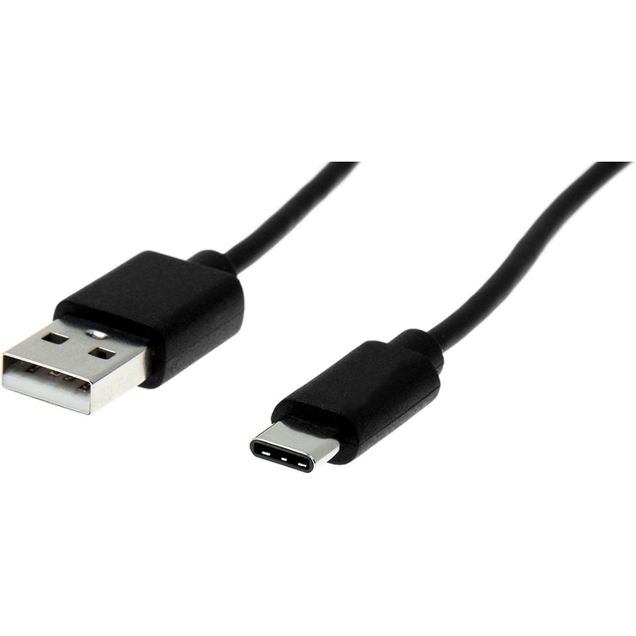 Rocstor Premium USB-C to USB-A Cable (3ft) - M/M - USB 2.0 - USB Type-C to USB Type-A Cable - USB for Laptop, Desktop, Tablet, Cellular Phone, Chromebook - 3 ft- 1 Pack - 1 x Type A Male USB 2.0 - 1 x Type C Male USB - Shielding - Black