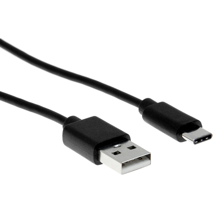 Rocstor Premium USB-C to USB-A Cable (3ft) - M/M - USB 2.0 - USB Type-C to USB Type-A Cable - USB for Laptop, Desktop, Tablet, Cellular Phone, Chromebook - 3 ft- 1 Pack - 1 x Type A Male USB 2.0 - 1 x Type C Male USB - Shielding - Black