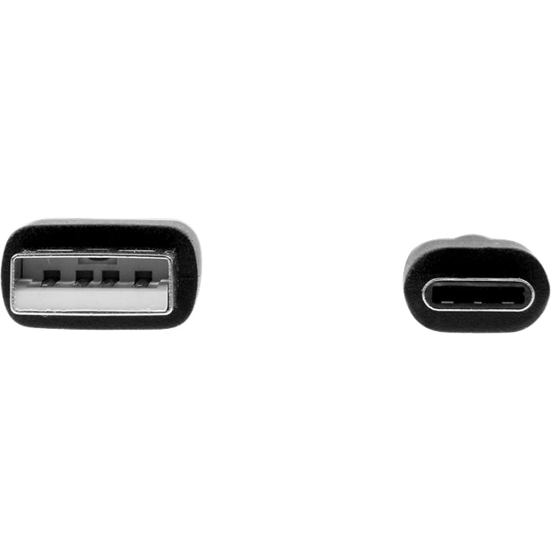Rocstor Premium USB-C to USB-A Cable (3ft) - M/M - USB 2.0 - USB Type-C to USB Type-A Cable - USB for Laptop, Desktop, Tablet, Cellular Phone, Chromebook - 3 ft- 1 Pack - 1 x Type A Male USB 2.0 - 1 x Type C Male USB - Shielding - Black