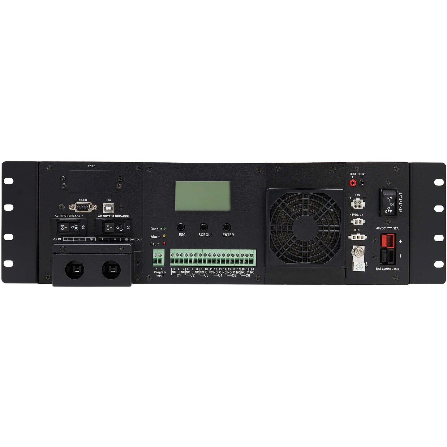 Tripp Lite UPS Smart 1500VA 1200W Extreme Temperature AVR 48VDC LCD USB 3U