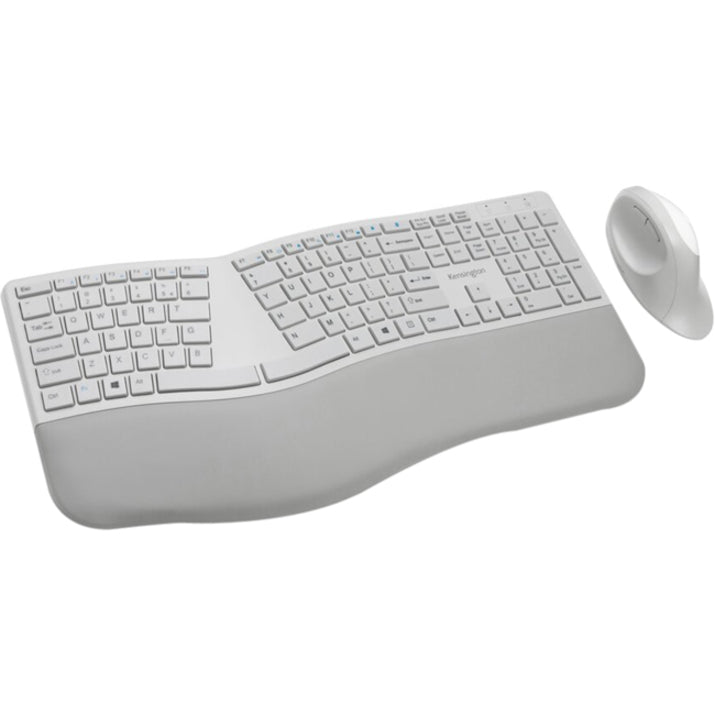 Kensington Pro Fit Ergo Wireless Keyboard and Mouse-Gray