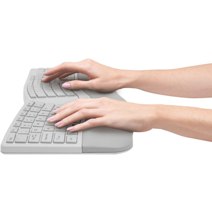Kensington Pro Fit Ergo Wireless Keyboard and Mouse-Gray