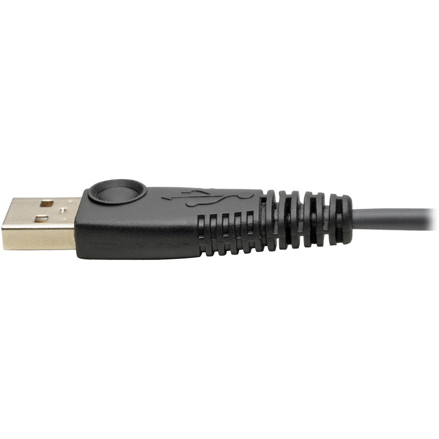 Tripp Lite KVM Console to USB 2.0 Portable Laptop Crash Cart Adapter 1080p