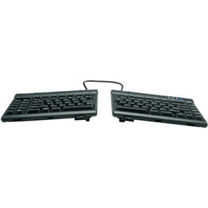 Kinesis Freestyle2 Keyboard for PC (9" Cable) with V3 Accessory Installed