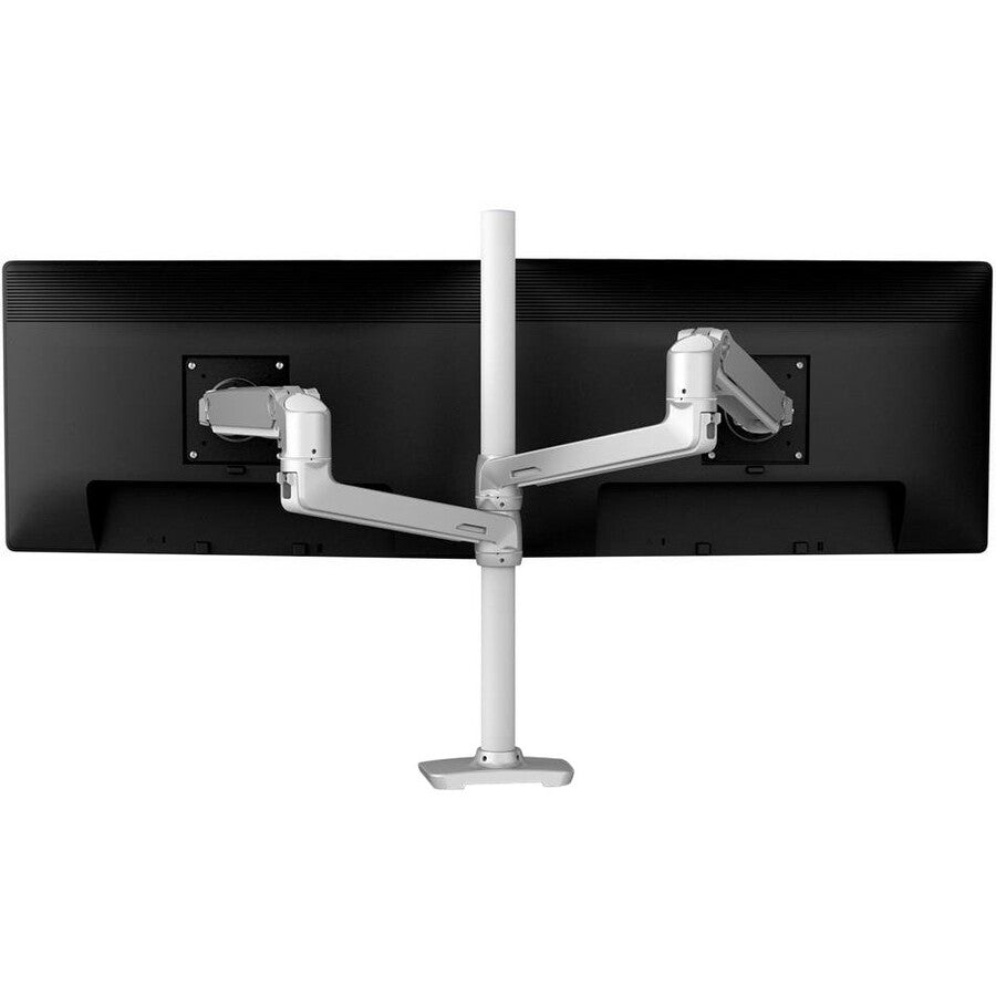 Ergotron Desk Mount for Monitor - Polished Aluminum