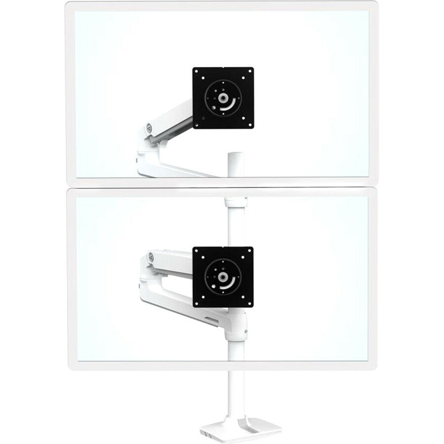 Ergotron Desk Mount for Monitor - Polished Aluminum