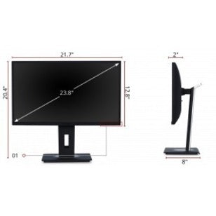 Viewsonic VG2448-PF 23.8" Full HD WLED LCD Monitor - 16:9