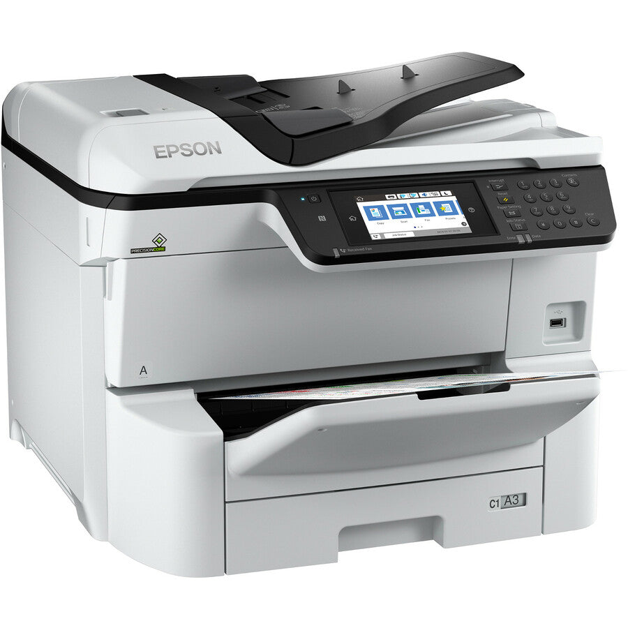 Epson WorkForce Pro WF-C8690 Wireless Inkjet Multifunction Printer - Color