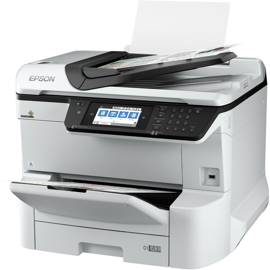 Epson WorkForce Pro WF-C8690 Wireless Inkjet Multifunction Printer - Color